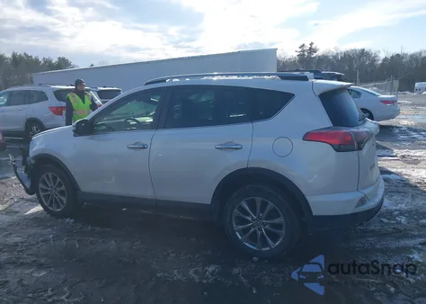 2017 Toyota Rav4 Limited z USA, uszkodzony, nr VIN JTMYFREV8HJ120953